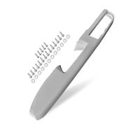 926-740 Front Left Driver Side Armrest, Door Panel Compatible with Chevy Silverado Avalanche Tahoe Suburban GMC Sierra Yukon 2010-2014, 27 In Door Release Handle Above Arm Rest, GM# 84127280, Grey