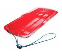 92cm Large Snow Sledge With Rope Toboggan Ski Board Sliding Sled Red Kids Play