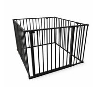Safetots Premium Multi Panel Play Den, 92Cm X 92Cm, Black, 70Cm High