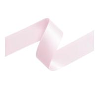 92m Double Sided Satin Ribbon - 15mm, Light Pink - Luxury Craft, Gift Wrap, Bows, Wedding & Sewing Ribbon