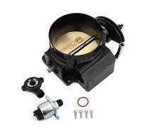 92mm/102mm High Flow Billet Aluminum Throttle Body With TPS Sensor For LS1 LS2 LS3 LS6 LSX Black TT102152 Throttle Body Actuator(92mm Black)
