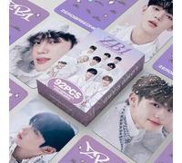 92PCS Kpop Cards ZB1 Cards ZEROBASEONE Mini Cards ZB1 Album Cards ZB1 Merch Photocards Set Kpop ZEROBASEONE Photo Cards Fan Gift