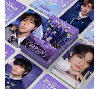 92PCS Stray Kids Photocards SKZ'S Magic School Fan Meeting Lomo Cards Stay Hideout New Album 60 Cards and 32 Stickers Gift Set for Fans