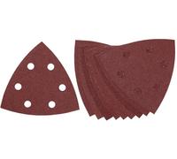 93 x 93mm 6 Holes 120 Grit Detail Sanding Sheets - 10 Pack - DEWALT