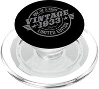93 Year Old: Vintage Classic Car 1933 93rd Birthday PopSockets PopGrip for MagSafe