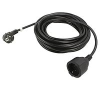 93095 extension cable sockets: 1 PVC black 3x1.5mm² 10m 10A Goobay