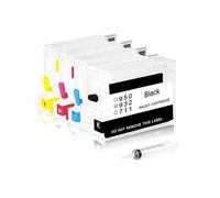 932XL 933 Refillable Ink Cartridge With Chip Compatible For HP 6100