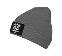934 Knitted Cap Cheech and Chong University Knit Cuffed Winter Hat Elastic Sleep Cap Slouch Brimless Hat for Yoga Cycling Women