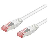 93509 Patch cord S/FTP 6 Line Cu LSZH white 5m 28AWG Goobay