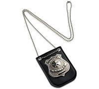 938 Pretend Play Police Chain And Belt Policeman Badge For Cop Swat And FBI Wit