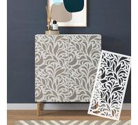 93cm Leaf Designs Wall Large Extra Reusable Custom Decorative Painting Mural Stencil Oversized Dimensional for Furniture Huge Patterns Templates S677