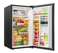 93L Under Counter Fridge, Small Fridge Freezer with 7-Stage Thermostat