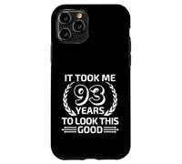 93rd Birthday Gag Gifts Idea Joke Funny Saying 93 Years Old Case for iPhone 11 Pro
