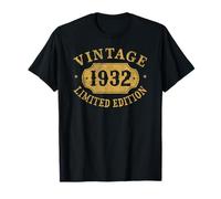 93rd Birthday Women 93 Year Old Men Funny 1932 93 Year Old T-Shirt