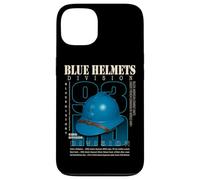 93rd Infantry Division Blue Helmet Vintage Military Heritage Case for iPhone 13