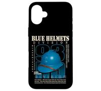 93rd Infantry Division Blue Helmet Vintage Military Heritage Case for iPhone 16 Plus