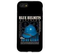 93rd Infantry Division Blue Helmet Vintage Military Heritage Case for iPhone SE (2020) / 7/8