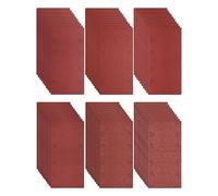93x185mm Sandpaper Sheets Assorted 150/180/240 Grit, 30Pcs Hook and Loop Sander Pads for Electric Orbital Sanders - Ideal for Final Sanding & Paint Preparation