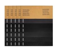 93x230mm Premium Sanding Sheets Multipurpose Use on Wood Metal Stone Surfaces Wet Dry Sandpaper Stone Finishing 30pcs Waterproof Abrasive Sanding Sheets