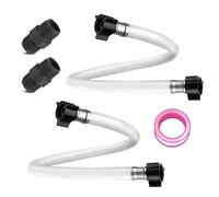 94-591-01 RV Water Pump Silencer Hose Kit 36" Replacement for Shurflo, Fit between the pump and the plumbing system to reduce unwanted rattling and plumbing vibration noises, Compatible with most RV