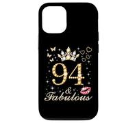94 & Fabulous 94th Birthday 94 Years Old And Fabulous Queen Case for iPhone 12/12 Pro