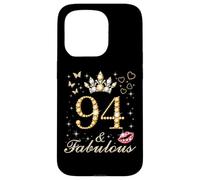 94 & Fabulous 94th Birthday 94 Years Old And Fabulous Queen Case for iPhone 15 Pro