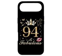 94 & Fabulous 94th Birthday 94 Years Old And Fabulous Queen Case for iPhone Air