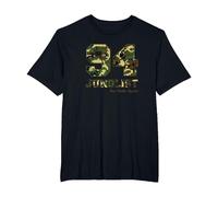 94 Junglist Camo Drum & Bass T-Shirt, Men's Big and Tall, Black, 2X Tall