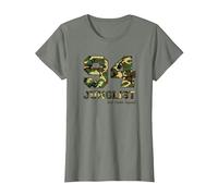 94 Junglist Camo Drum & Bass T-Shirt, Women, Olive Heather, 3X-Large