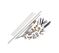 94 Pieces Tenor Sax Repair Kit Wear-resistant Flower Bar Screws Retaining Nut Springs Set Maintenance Tool Accessory