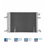 940134 CONDENSER, AIR CONDITIONING NISSENS