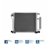 NISSENS 940555 Air conditioning condenser