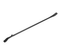 940mm Heavy Duty Tyre Lever - Carbon Steel Hook & Taper Ends Wheel Iron Pry Bar