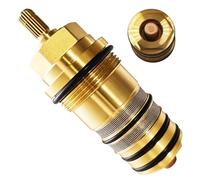 94282000 Thermostatic Cartridge Brass Version, 3/4" Two-Hole & Three-Hole Thermostatic Tub Fillers, Upgraded Brass Version Thermostatic Cartridge, Fit for Hansgrohe Shower Ecostat Showers