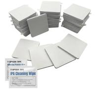 9448A Double Sided Sticky Pads 40mm Square White 40pk - Heavy Duty Mounting Squares - Strong Adhesive Foam Pads for Walls, Mirrors, Picture Frames, Signs, Hooks, Sensors & Home Décor - No Nails No ...