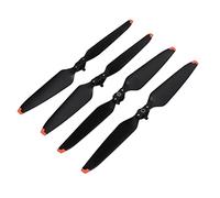 9453F 2 Pair Drone Propellers, Low Noise Quick Release Propeller Blades for 3, High Toughness PC+TPU Material, Black with Orange Edge, Replacement Blades for 3 Dron