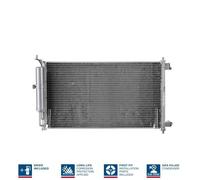 94621 Air Conditioning Condenser Fits Nissan Juke Note Micra 3 C+C 3 By Nissens