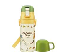 94674 Studio Ghibli TOTORO & CATBUS Double Opening Thermos Bottle
