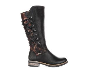 94693 High Boot - female - Rieker - High Boots - Black - 6 UK - Shoes 6 UK