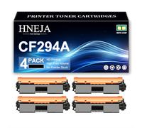 94A Toner Cartridge, Compatible CF294A Black Toner Cartridges for HP M118dw M148dw M148fdw M149fdw Printer,Black-4 Pack