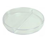 94MM 2 COMPARTMENT TRIPLE VENT PLASTIC PETRI DISH (PACK 20)