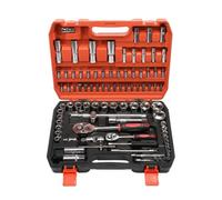 94Pc Ratchet Socket Set Screwdriver Bits Tool With Case