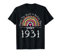 94th Birthday Born Making The World Better Place Since 1931 T-Shirt