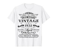 94th Birthday Gift Legend Born in 1932 94 for Years Old T-Shirt