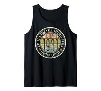 94th Birthday Vintage September 1931 Retro Limited Edition Tank Top