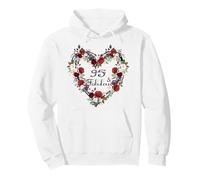 95 & Fabulous 95 Years Old 95th Birthday Gift For Women Pullover Hoodie