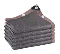 95% Shade Cloth Breathable Waterproof Windproof Grey Sun Shade Fabric with Eyelets Ideal for Plants Flowers Crops and Greenhouses (6x20m)