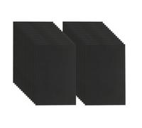 95 Sheets Brown Cardstock Paper, Double Sided A6 Card for Printing, Blank Postcards for Printer Paper for Card Making Drawing Painting （145x105mm (Black)