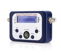 950-2150MHz Portable Digital Satellite Signal Finder Meter with LCD Graphic Display Screen Backlight Compass Buzzer Control for Campers