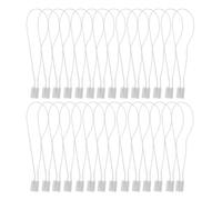 950pcs Clothing Tag Ties for Boutique Hang Tags Secure Shirt Display | Hemp Rope and Plastic Build, Tool Free Attachment, Neat Retail Presentation for Apparel Brands